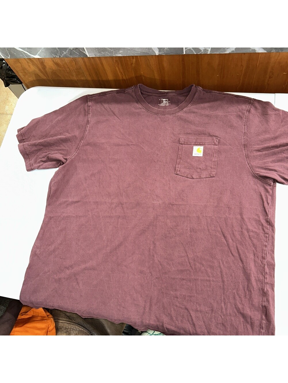 Carhartt T Shirt Mens Loose Fit 2XL ?